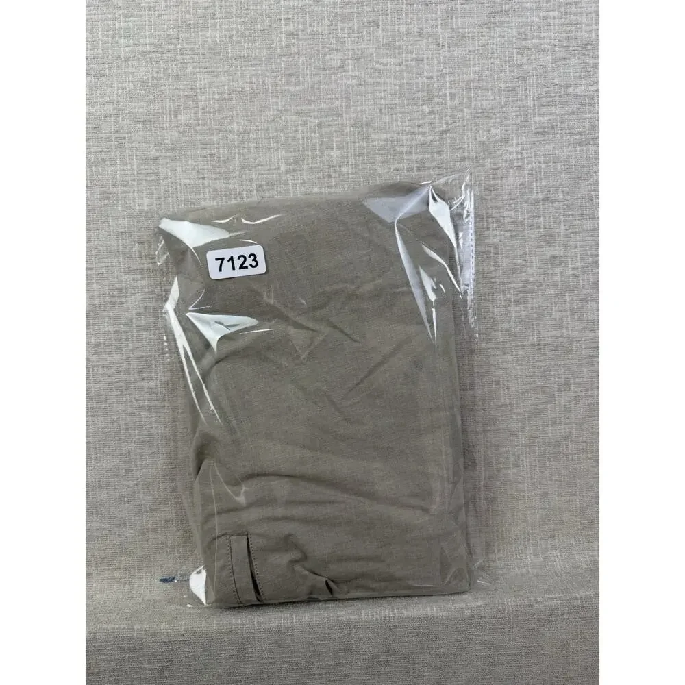Linksoul Men’s Golf Shorts Size 38 Gray Stretch Performance Casual Chino